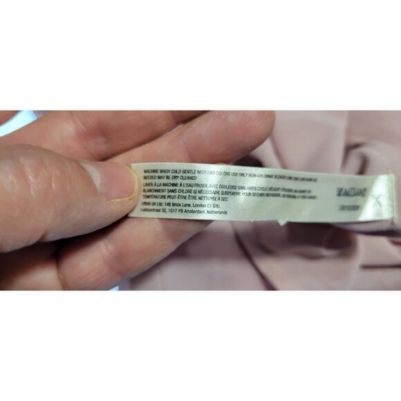 Anthropologie Chic Pink Knee Lenght Puff Sleeve Dress Size 00 NWT - Picture 11 of 16